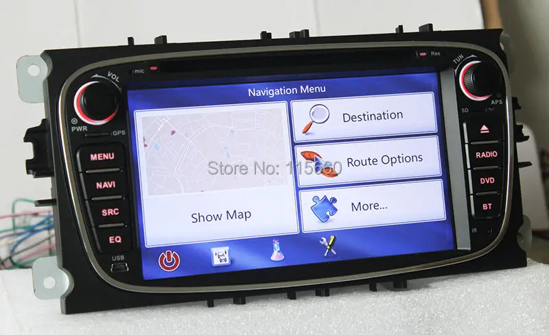 Android 4.4 Quad core Car DVD for Ford Focus Mondeo S-max 7