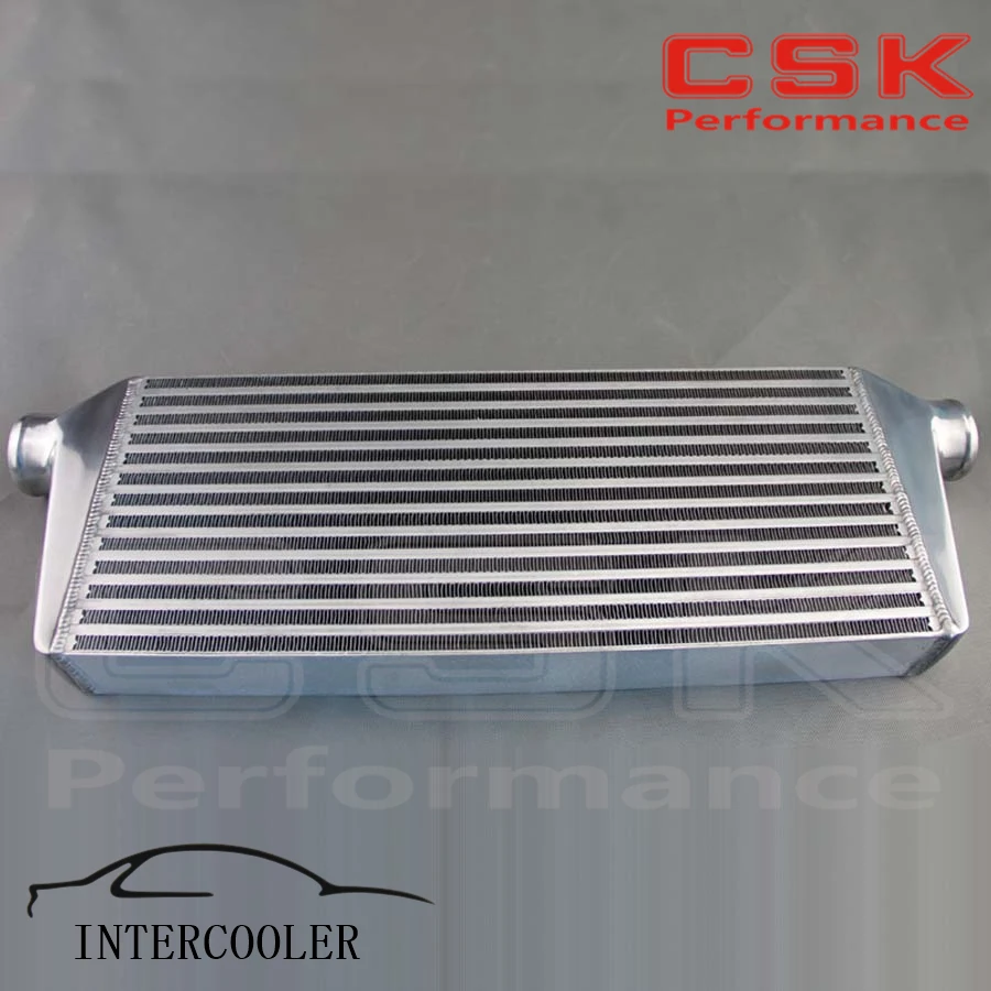 

Inlet / Outlet 2.5" Universal bar plate Turbo front mount Aluminum Intercooler