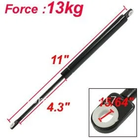 

110mm Stroke 13kg 28.6 lb Force Gas Strut Shock Spring Lift Damper