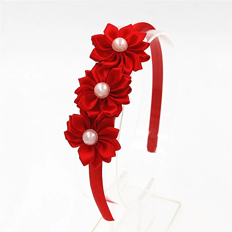 Fashion Hairband Pearl Flower Hair Accessories Hairbands beautiful hair hoop hair Princess Headbands Girls Hair Accessories