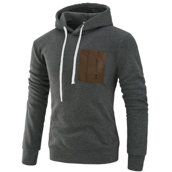 

Brand 2018 Hoodie Pocket Soild Color Hip Hop Hoodies Men Fashion Tracksuit Male Sweatshirt Hoody Mens Purpose Tour