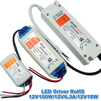 

DC 12V Transformer Non Waterproof LED Driver Power Adapter For LED Strip Light