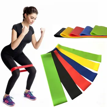 

Resistance Bands Elastic Rubber Bands Fitness Loop Yoga Pilates Home GYM Fitness Exercise Workout Training Pull Rope Expander