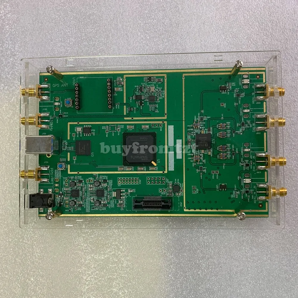 70 МГц-6 ГГц 10DBM программное радио B210 SDR доска акриловая оболочка USB3.0 Совместимость с USRP B210