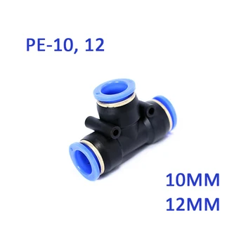 

GOGO isometrical tee 10mm 12mm PUT PE tube pneumatic fitting