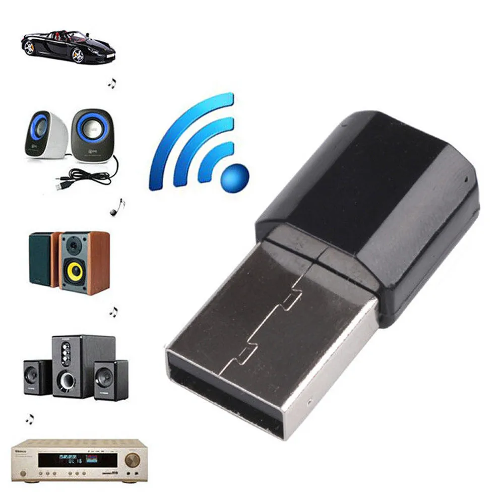 Беспроводной USB Bluetooth 3 5 мм AUX аудио стерео музыка домашний Автомобильный приемник