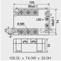 Three phase SSR drawing