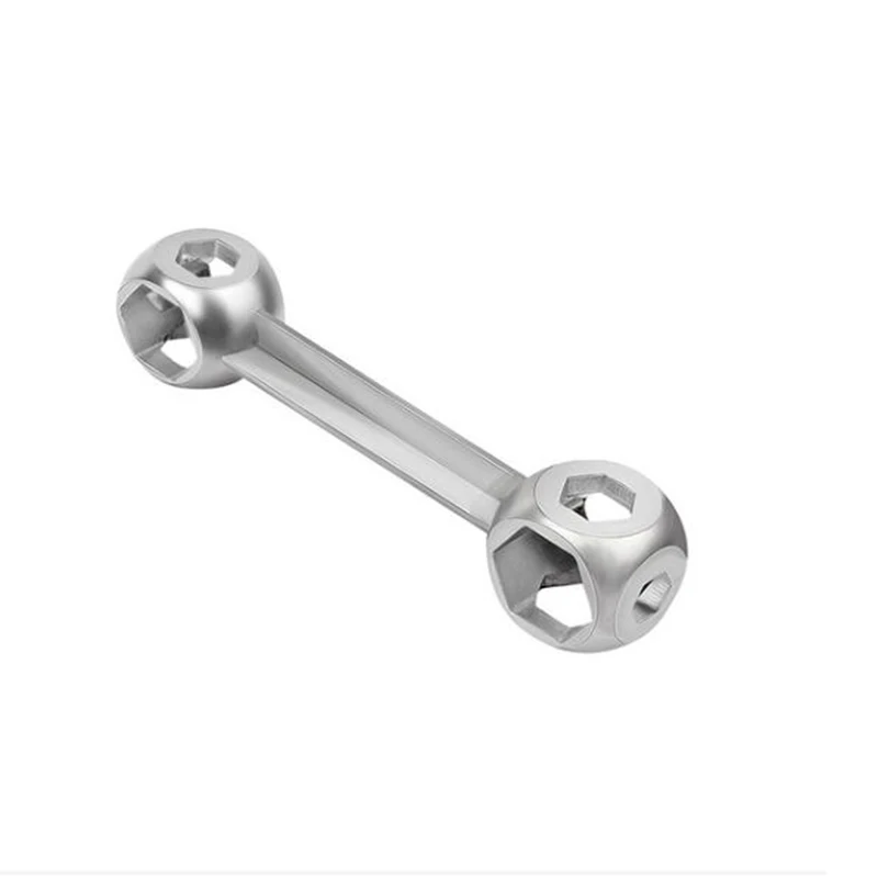 KALAIDUN Wrench Mini Pocket Size Hexagon Multi-purpose Portable Handy Bone Tool 10-in-1 Repair Bicycle Riding Sleeve Hand Tool7