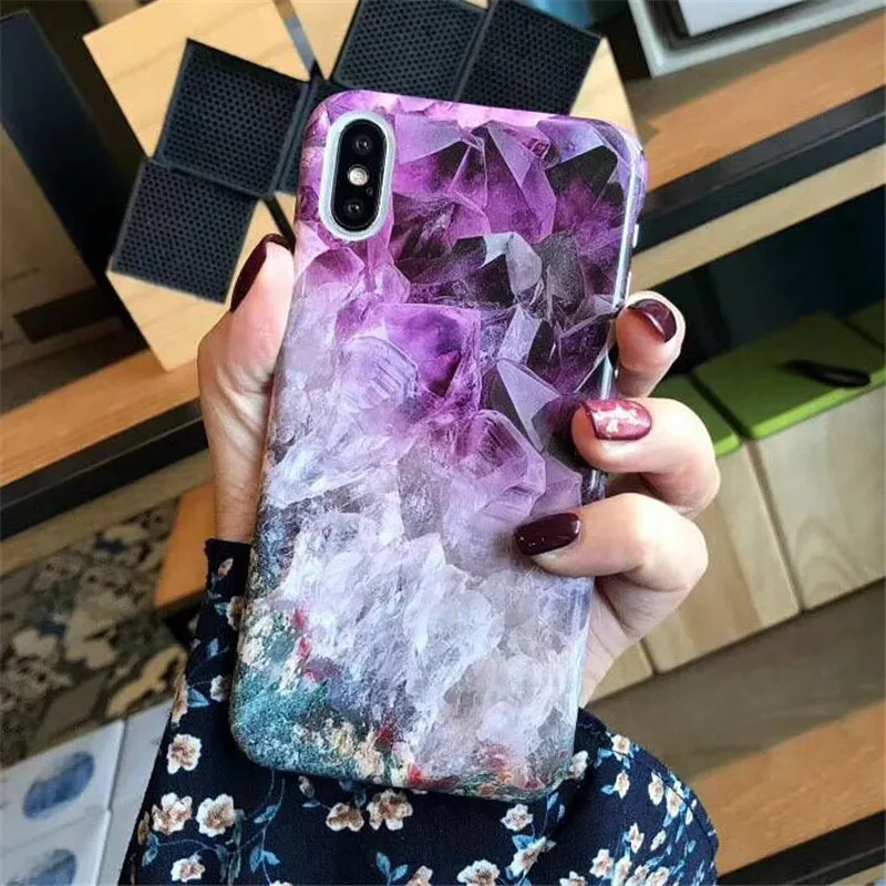 Жесткий чехол-накладка с кристаллами icewood полусумка камнями для iphone X 7 8 Plus 6S 6 |