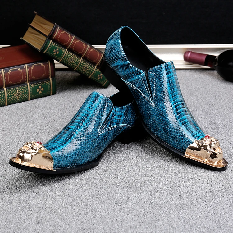 snake leather shoes men