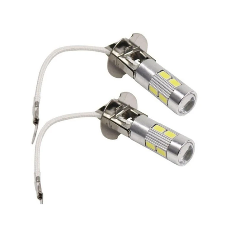 1 шт. Высокое качество алюминий H3 10 LED 5630 SMD Противотуманные фары светодиодные