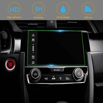

For Renault Koleos 2017 2018 Car Styling GPS Navigation Screen Steel Protective Film Control of LCD Screen Car Sticker