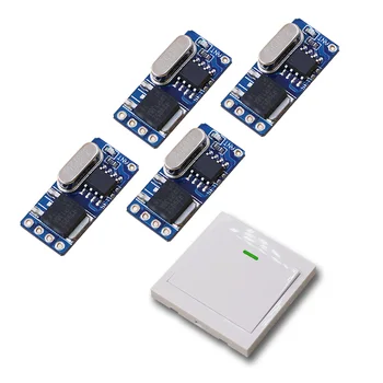 

Wireless Micro Remote Control Switch Mini Receiver 3.5V 5V 6V 7.4V 8.4V 9V 12V Small Receiver and Single Color Transmitter