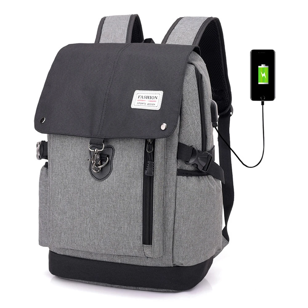 

Men Backpack for IPAD Phone USB Charging Business Back pack Travel Daypacks Mochila Hombre For Male Large capacity bagpack