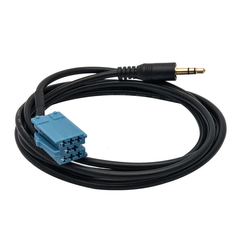 

AUX Adapter Music Audio Cable 120cm for Audi Concert, Chorus, Delta, Beta