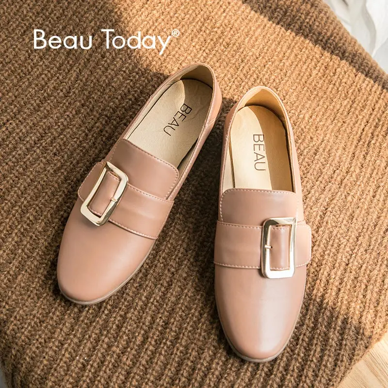 buckle loafers womens