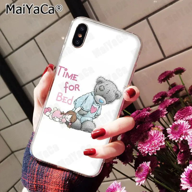 MaiYaCa силиконовый чехол для телефона, низкая, Tatty Teddy Me To You Bear для iphone 11 pro 8 7 66S Plus X 10 5S SE 5C XS XR XS MAX