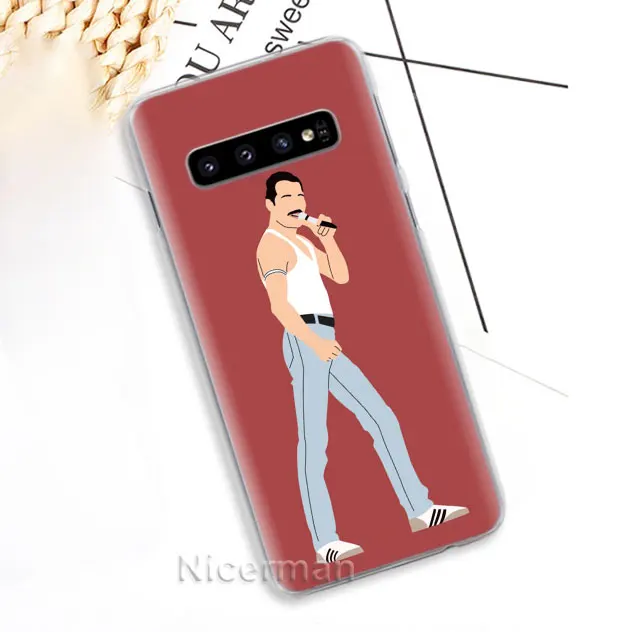 Чехол для телефона для samsung Galaxy S10e S10 S8 S9 плюс S6 S7 край A40 A50 A70 M20 крышка queen Меркьюри жесткий поликарбонатный чехол - Цвет: 09