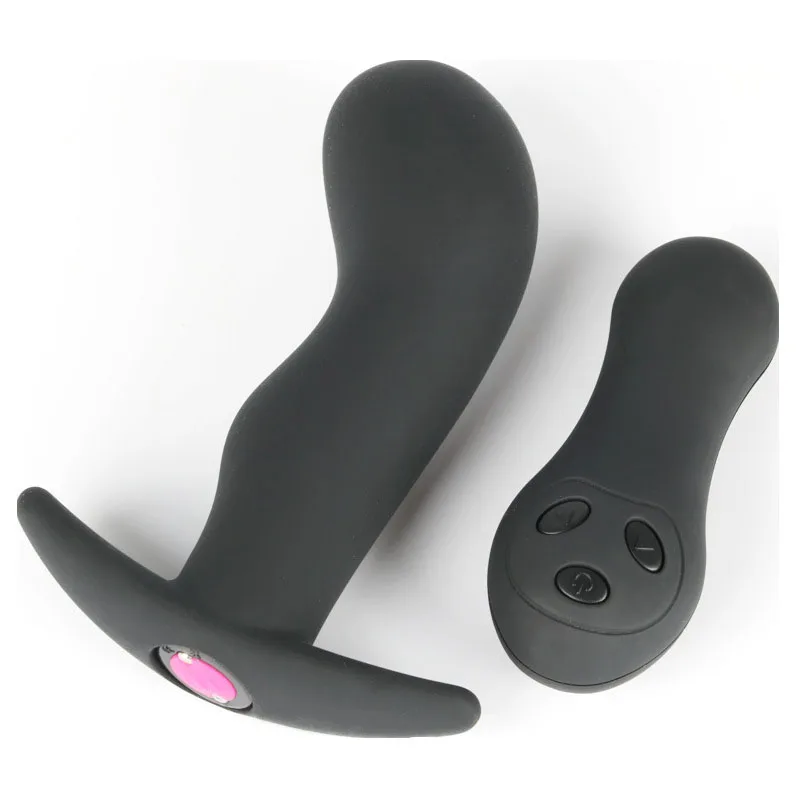 Silicone Vibrating Butt Plug Remote Control Anal Prostata Massager Buttplug Dildo 10 Speeds Vibration For Women Men | Красота и