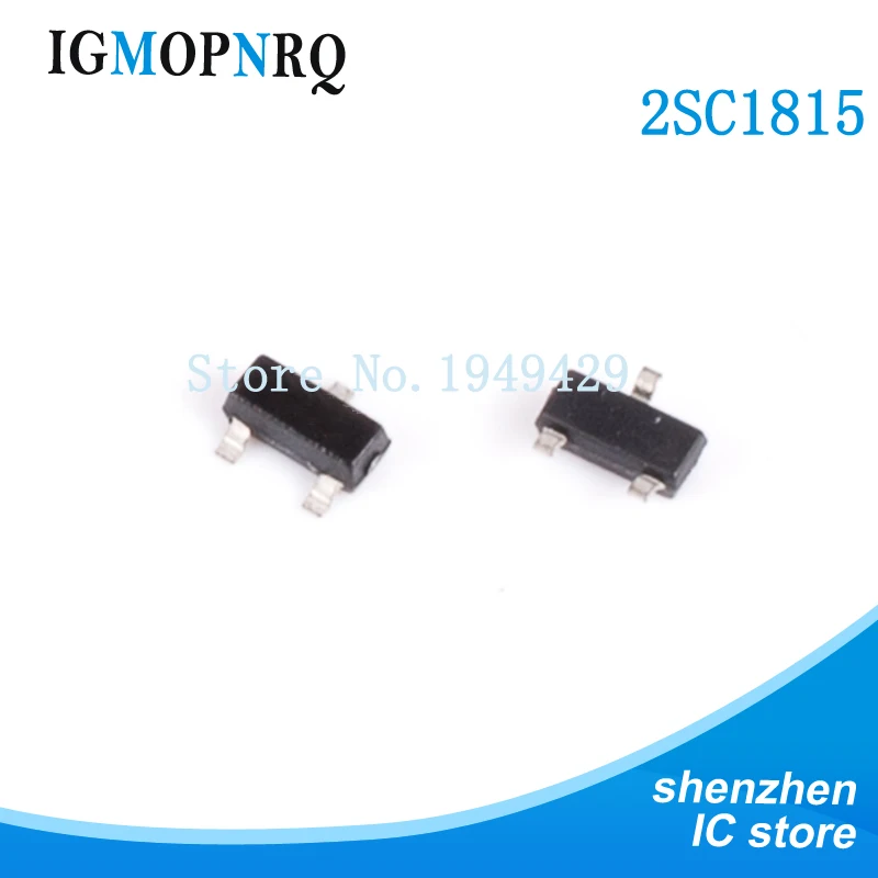 100 шт./лот SMD Triode C1815 2SC1815 HF SOT-23 электронных