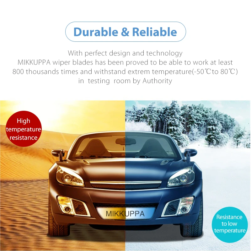 Skup Mikkuppa wycieraczki dla Renault Captur (Kaptur) 2013 2018 para 26 \