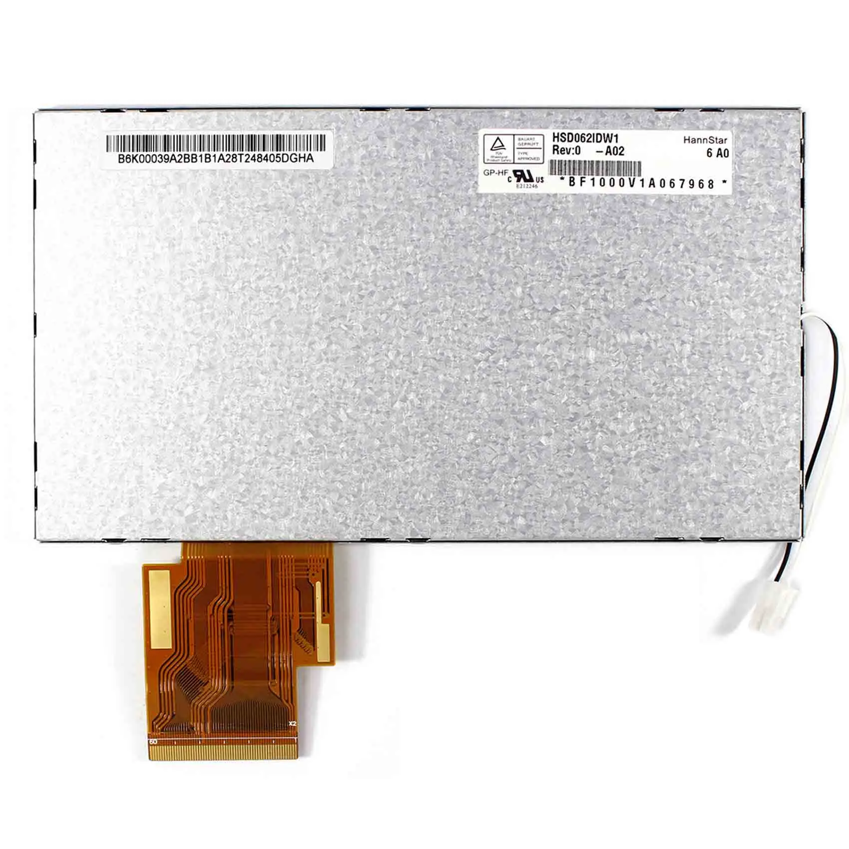 6," TFT ЖК-дисплей 800x480 HSD062IDW1 6,2" TFT цветной ЖК-дисплей