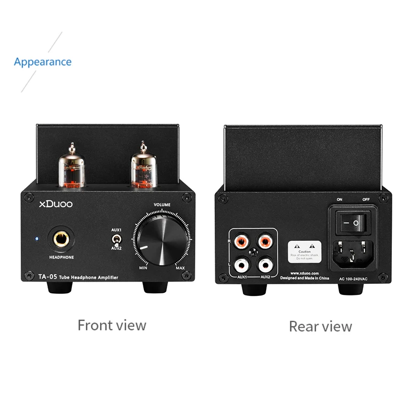 XDUOO TA-05 TA05 HiFi AUDIO Stereo Tube Headphone