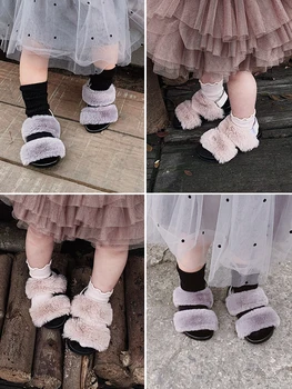 

Sandals for Girls Baby Girl Shoes Faux Fur Skinny Baby Shoes Summer Child Baby Sandals Slipper Fashion infant Baby Girl Sandals