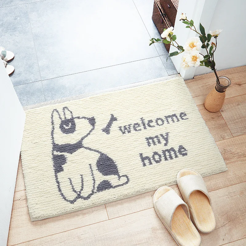 Cat Fish Dog Entrance Mat Waterproof Anti-Slip Doormat Carpets Bedroom Rugs Decorative Stair Mats Home Decor 45*65cm,50*80cm,