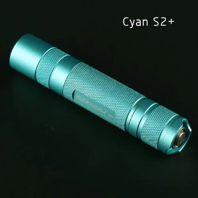 Светодиодный фонарик Convoy S2 + голубой Cree XML2 U2 1A EDC фонарь Самооборона для кемпинга