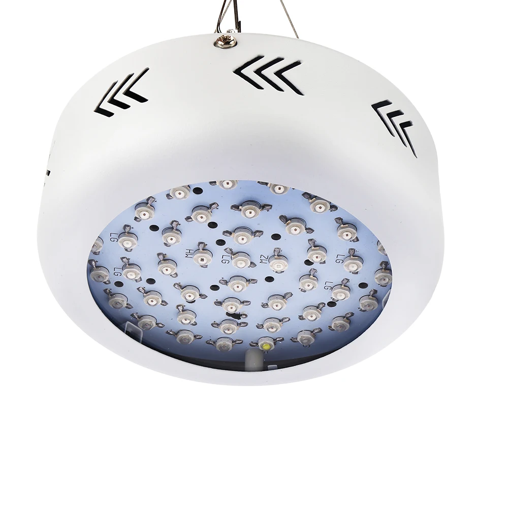 2 шт. полный спектр LED Grow Lights AC85 265V 50 светодиодов фитолампа Ультрафиолетовая лампа