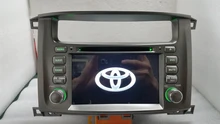 Бесплатная доставка Pure Android 6.0 Емкостный Экран DVD quad Core 3 Г WI-FI Радио GPS, 16 ГБ CPU 1.7 ГГЦ для toyota Land cruiser 100