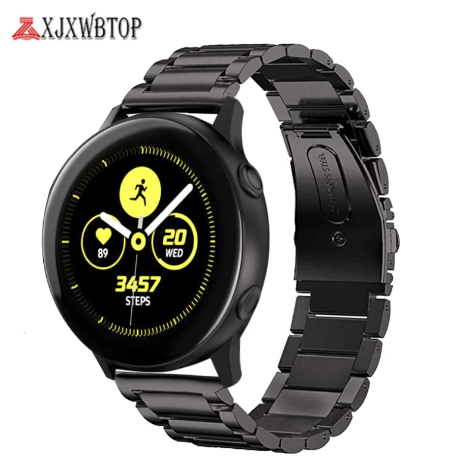 Metal Stainless Steel Strap For Samsung Galaxy Watch Active Good Quality Wrist Smart watch | Электроника
