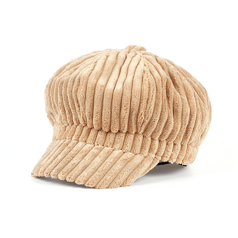 

VORON women woolen beret cap warm winter wool hats painter caps men's fashion berets factory sells directly