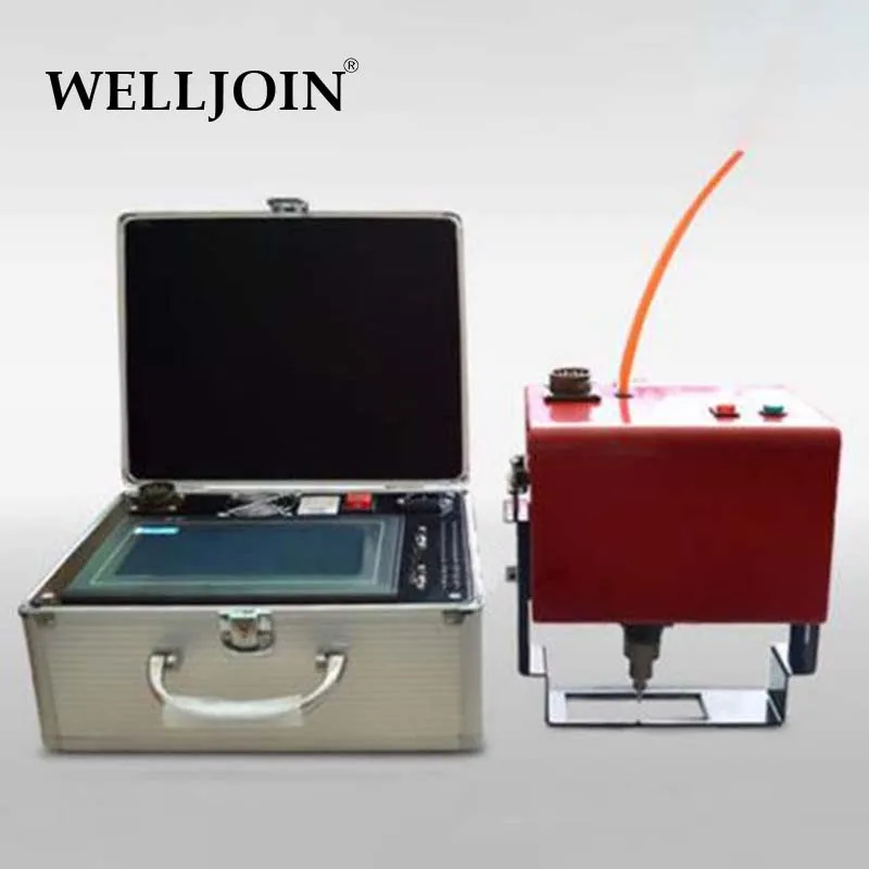 Pneumatic Dot Peen Pin Marker Machine For Large Metal Parts Marking 150*50mmin Power Tool