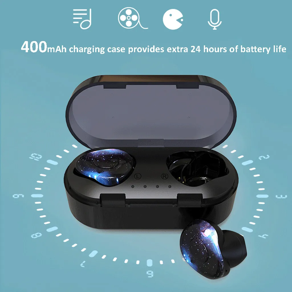 

X1 Wireless Sport earphone TWS Bluetooth 5.0 Earphone Fashion 3D Stereo HIFI Headset Earbud for iphone Android