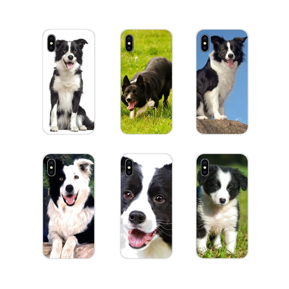 Border Collie dog art для Samsung A10 A30 A40 A50 A60 A70 Galaxy S2 Note 2 3 Grand Core Prime аксессуары чехлы телефонов |