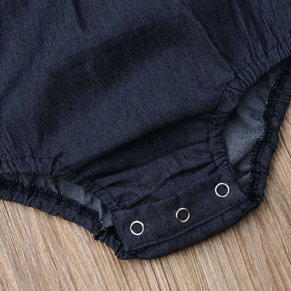 Новая одежда для малышей для девочек джинсовые Боди Комбинезоны Детская одежда Повседневное комбинезоны Джинсовый комбинезон брюки