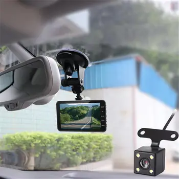 

Front And Rear Double Lens Driving Recorder T682 HD Night Vision Mini Car Recorder 1080p HD Car DVR Dashboard Camera Recorder