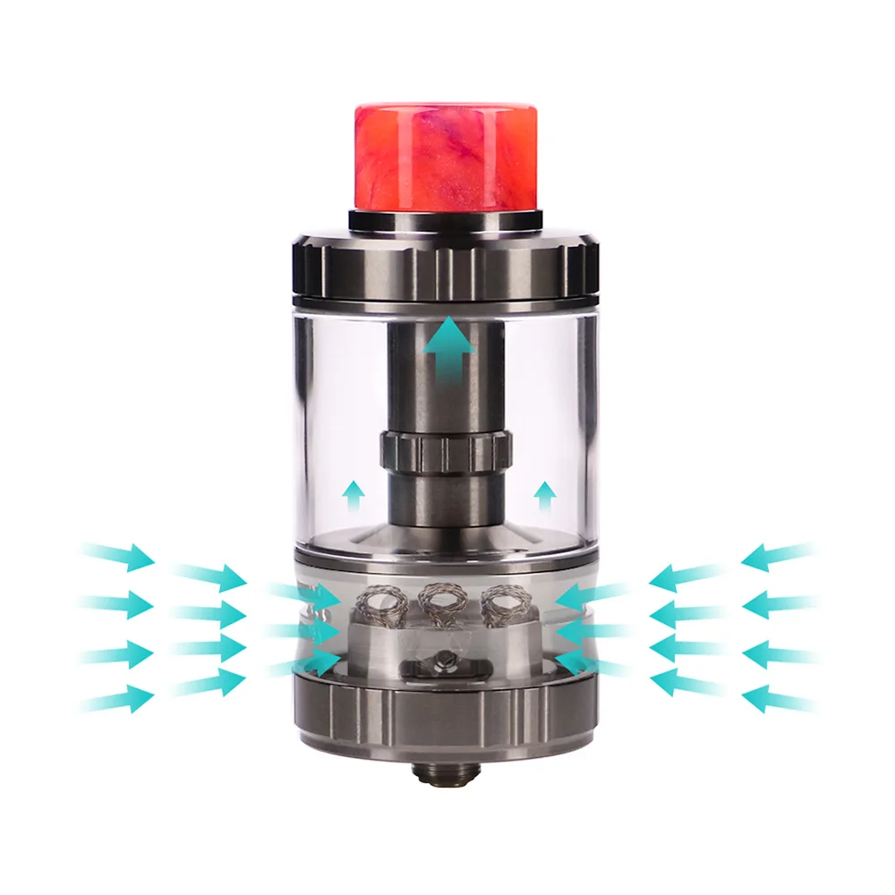 Más Vape G sabor Aries 30 RTA 10 ml/6 ml tornillo único AFC sistema 510 hilo Vape atomizador vs aromatizador de vapor plus - 6