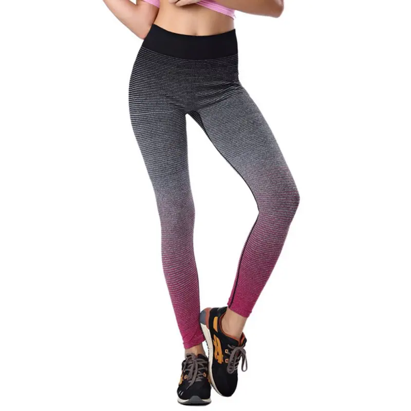 Женские спортивные Леггинсы для йоги, летние капри для бега, фитнеса, спортзала, эластичные Капри, спортивные Леггинсы для спортзала - Цвет: Rose pants