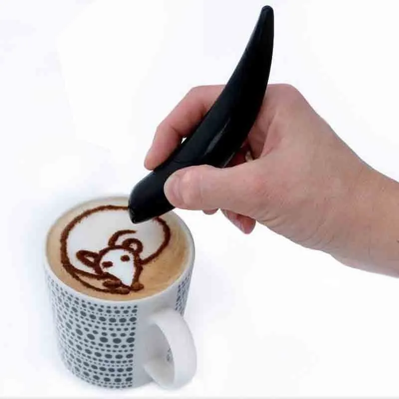 Dropshippin DIY Electrical Latte Art Pen Coffee Cake Spice Pen Cake