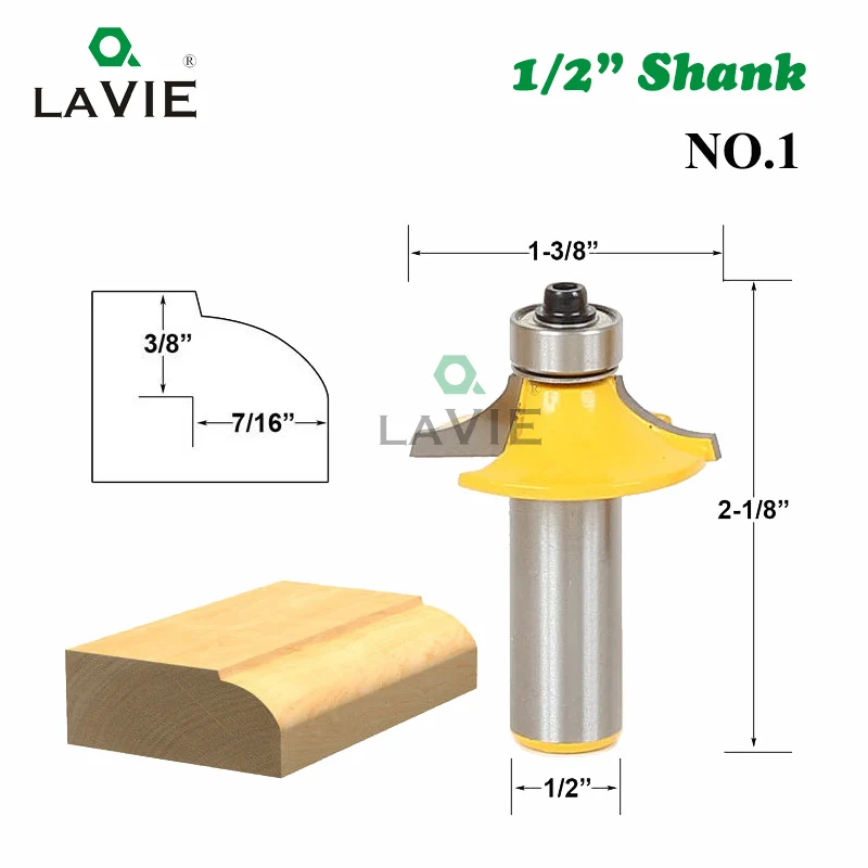 Lavie 4 pçs 12mm 12 shank gaveta