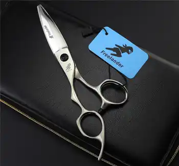 6inch Left Handed Hair Cutting Scissors Shears made of Japanese 440C Steel