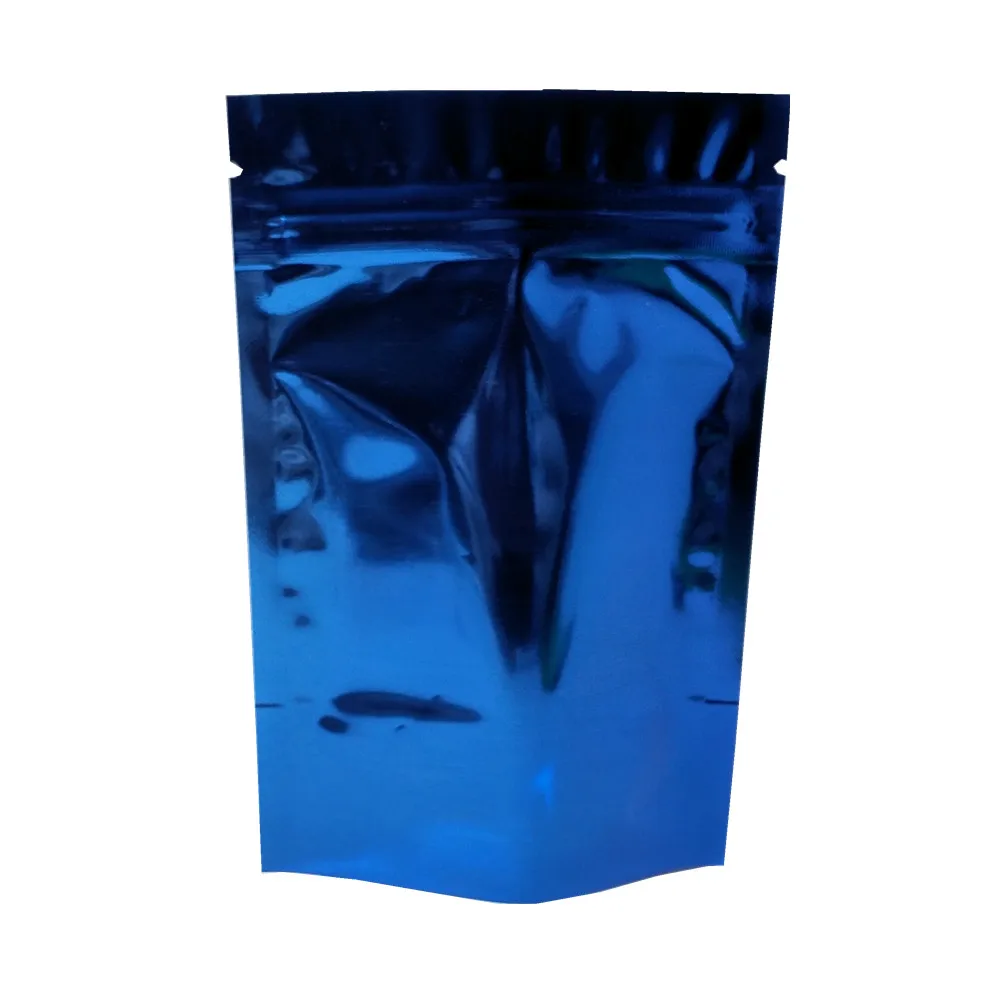 15丝自立铝箔袋 蓝 B