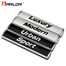 Badge autocollant de voiture de Sport urbain moderne de luxe, emblème de garde-boue de hayon pour BMW E36 E30 E34 E39 E46 E60 E90 F10 F30