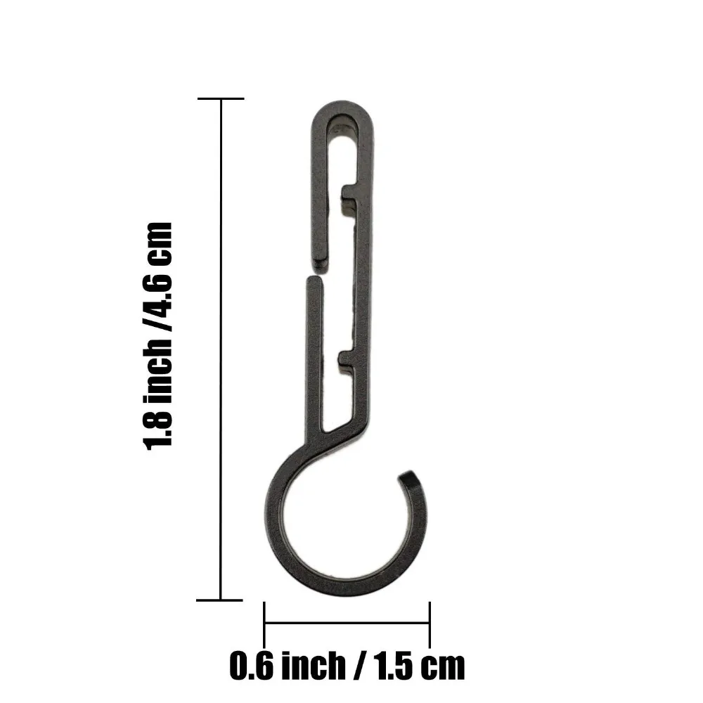 

AINOMI baby carrier accessory Helmet Attachment Hook Hardhat Helmet Headlamp Clips Hooks,Helmet Clamps, Easily Mount Headlamp on