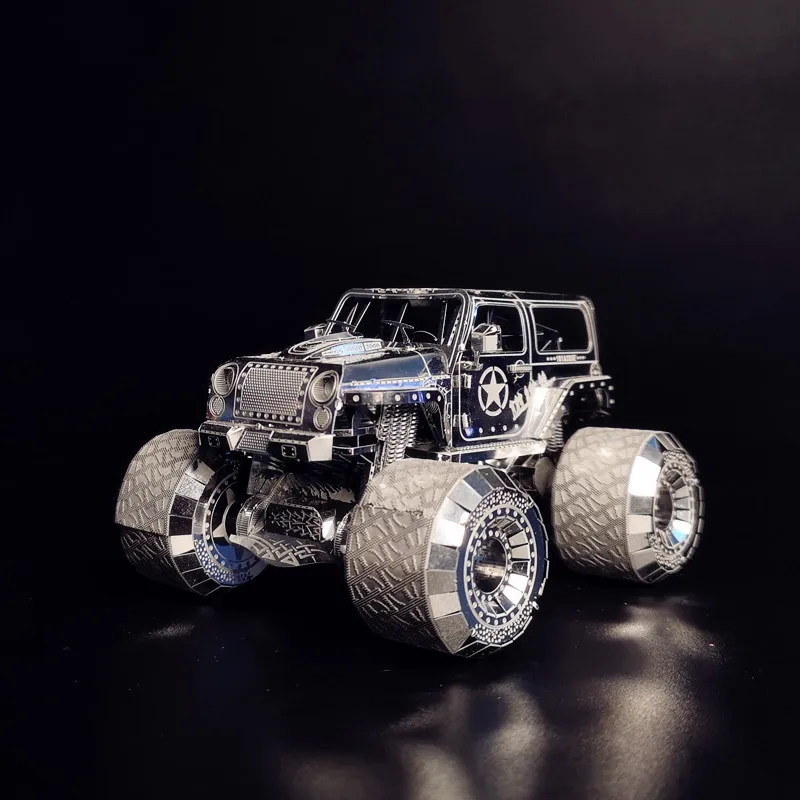 3d головоломка Wrangler, сборные игрушки для автомобиля, металлическая модель HK NANYUAN, украшение для домашнего интерьера, головоломка, сделай сам, 1:40, 5