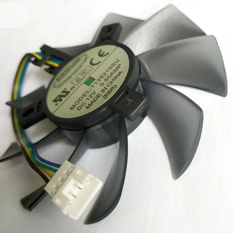 New Video Card Cooler cooling Fan 85mm T129215SU Cooling fan For Gigabyte P106 GTX 1060 960 RX 480 460 570 580 R9 290X