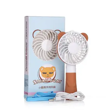 

mini Portable Hand Fan Battery Operated USB Power Handheld Mini Fan Cooler with Strap